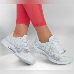 SKECHERS - Women’s Viper Pickleball Shoes - White - 8.5